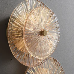 Lampa ścienna LUXIO-4 LED bursztynowa 32 cm