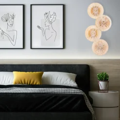 Lampa ścienna LUXIO-4 LED bursztynowa 32 cm