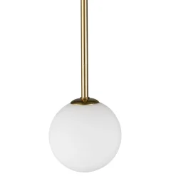 Lampa ścienna MIKA-1 biało złota 70 cm