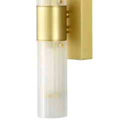 Lampa ścienna SOLO LED biało złota 60 cm