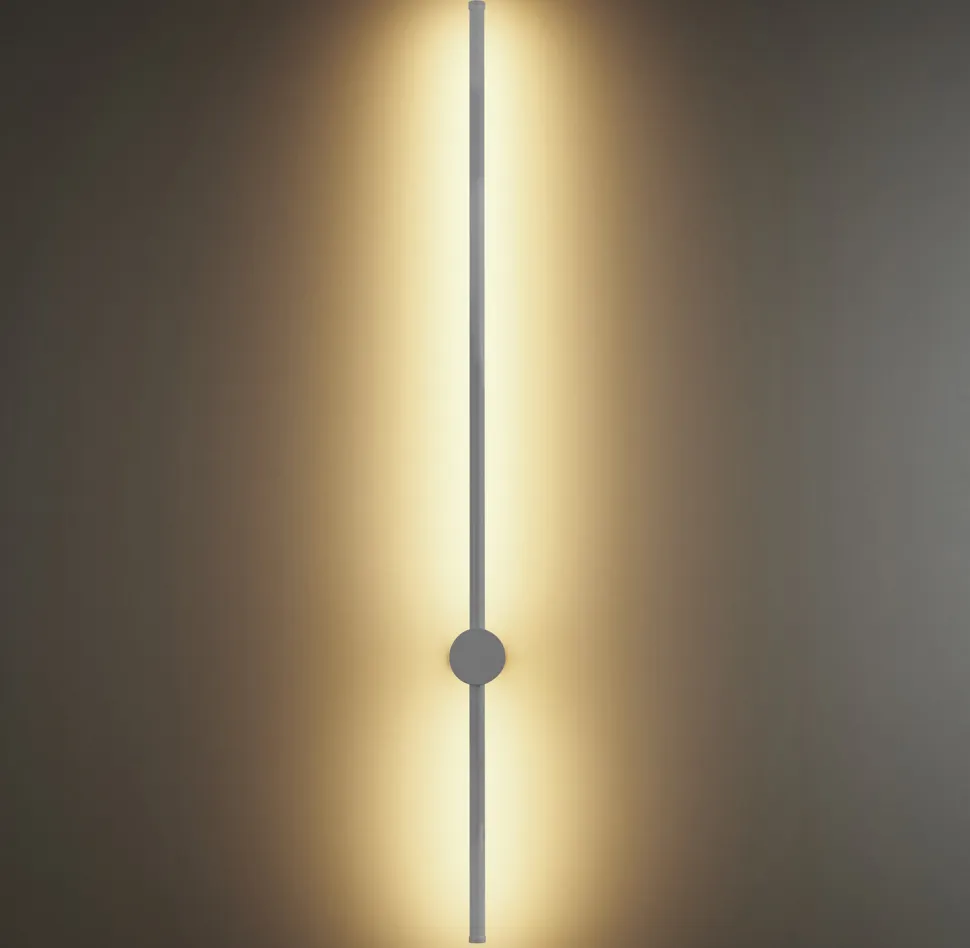 Lampa ścienna SPARO LED biała 100 cm