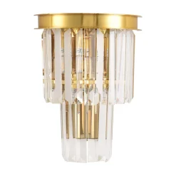 Lampa ścienna SPLENDORE złota 20 cm