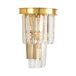 Lampa ścienna SPLENDORE złota 20 cm