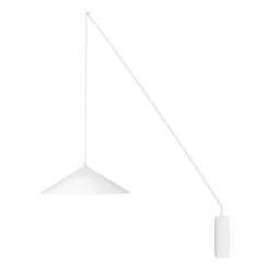Lampa ścienna SWING biała 140 cm