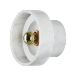 Lampa ścienna UNIVERSO marmurowo złota  18 cm