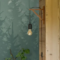 Lampa ścienna Wild sosnowa