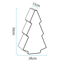 Lampa ogrodowa choinka X-MASS TREE S LED  RGBW 16 kolorów 50 cm