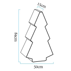 Lampa ogrodowa choinka X-MASS TREE M LED  RGBW 16 kolorów 84 cm