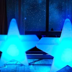 Lampa ogrodowa dekoracyjna gwiazda STAR  XL LED RGBW 16 kolorów 120 cm