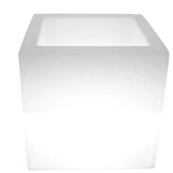 Lampa ogrodowa donica FLOWER CUBE LED RGBW 16 kolorów 40 cm