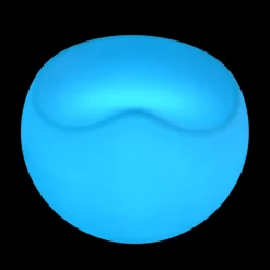 Lampa ogrodowa pufa APPLE L LED RGBW 16  kolorów 65 cm