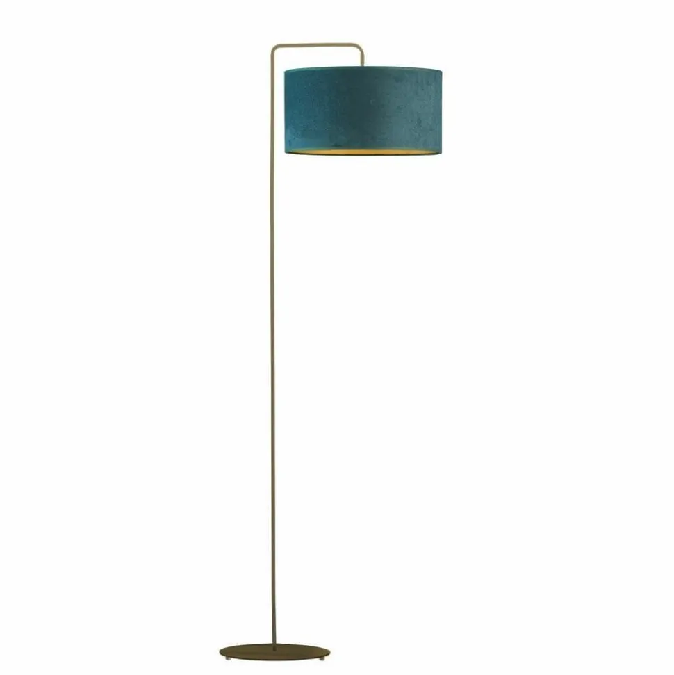 Lampa podłogowa BOLIVIA GOLD złoto ziele