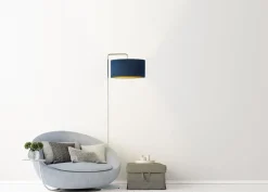 Lampa podłogowa BOLIVIA GOLD chrom ziele