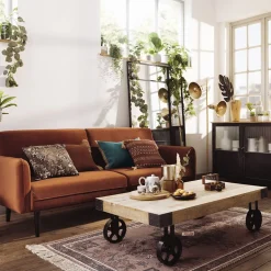 Lampa podłogowa Bota złota