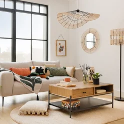 Lampa podłogowa Cosy stojąca czarna ażurowa