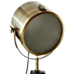 Lampa podłogowa Ebor 152 cm brązowa