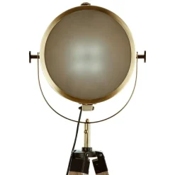 Lampa podłogowa Ebor 152 cm brązowa