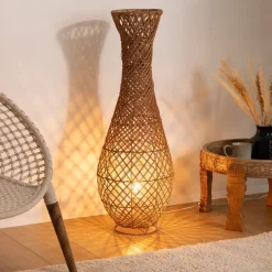 Lampa podłogowa Eloise rattan