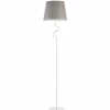 Lampa podłogowa FOGO biała szara