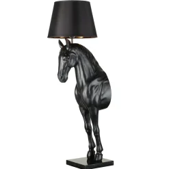 Lampa podłogowa KOŃ S czarna