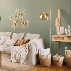 Lampa podłogowa Rivi złota