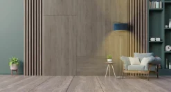 Lampa podłogowa TESALLIA chrom zieleń