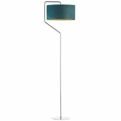 Lampa podłogowa TESALLIA GOLD chrom ziel
