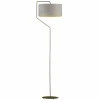 Lampa podłogowa TESALLIA GOLD złoto szar