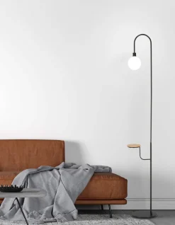 Lampa podłogowa Vanity  czarny 1x40W G9