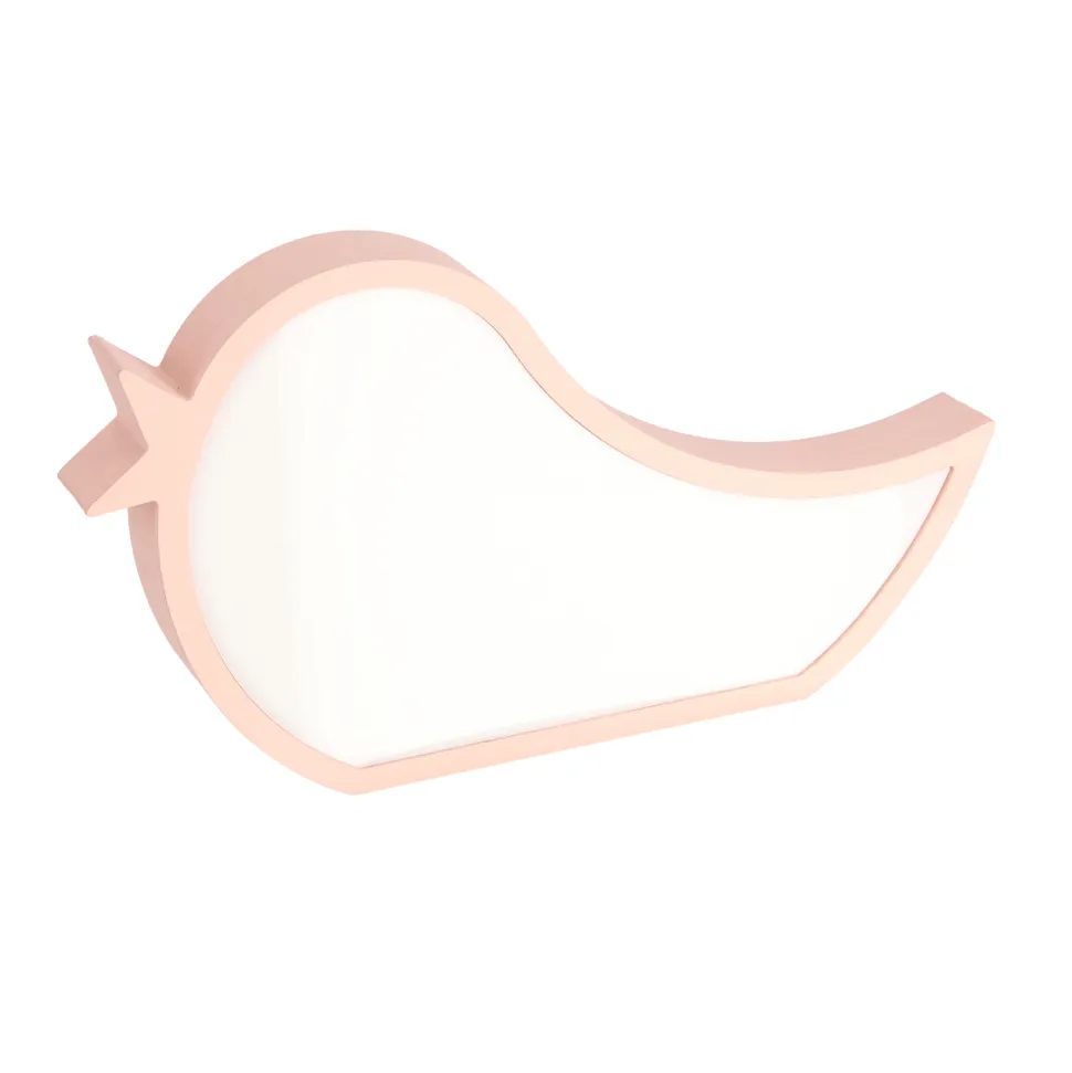 Lampa stołowa Bird 12W LED 3000K iq kids różówy