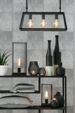 Lampa stołowa Burnaby czarna