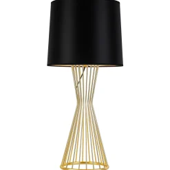Lampa stołowa FILO TABLE czarno - złota85 cm