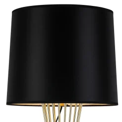 Lampa stołowa FILO TABLE czarno - złota85 cm