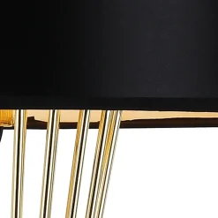 Lampa stołowa FILO TABLE czarno - złota85 cm