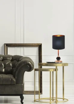 Lampa stołowa Melba 1x40W E14 czarny