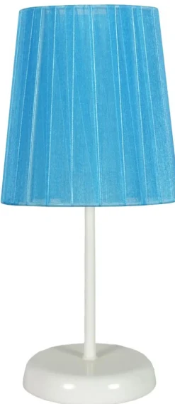 Lampa stołowa Rifasa 1x40W E14 niebieska