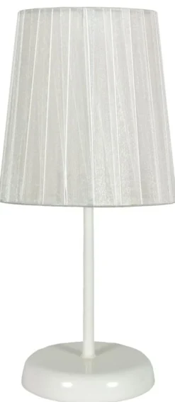 Lampa stołowa Rifasa 1x40W E14 biała