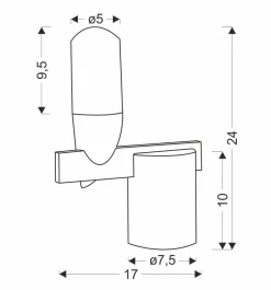 Lampa Stołowa Sakai Czarny
