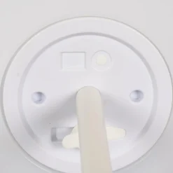 Lampa stołowa USB biała