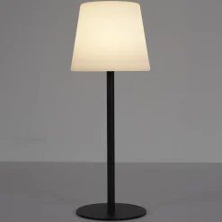 Lampa stołowa USB czarna