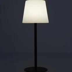 Lampa stołowa USB czarna