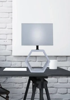 Lampa stołowa Vidal lampka ceramiczna  1x40W E27 grafitowy