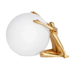 Lampa stołowa WOMAN-1 złota 47 cm