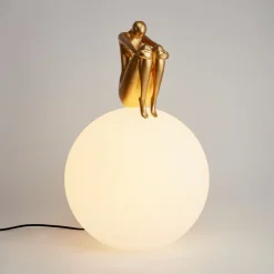 Lampa stołowa WOMAN-2 złota 35 cm