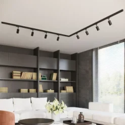 Lampa sufitowa, 8 punktowa, system szynowy 3 fazowy, RING