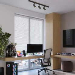 Lampa sufitowa, 3 punktowa, system szynowy 3 fazowy, DIREZIONE czarna