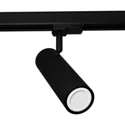 Lampa sufitowa, 3 punktowa, system szynowy 3 fazowy, DIREZIONE czarna