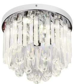 Lampa sufitowa Atella plafon 12W LED chrom