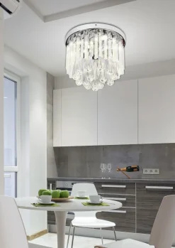 Lampa sufitowa Atella plafon 12W LED chrom