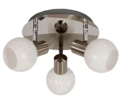 Lampa sufitowa Avila plafon 3x40W E14  satyna